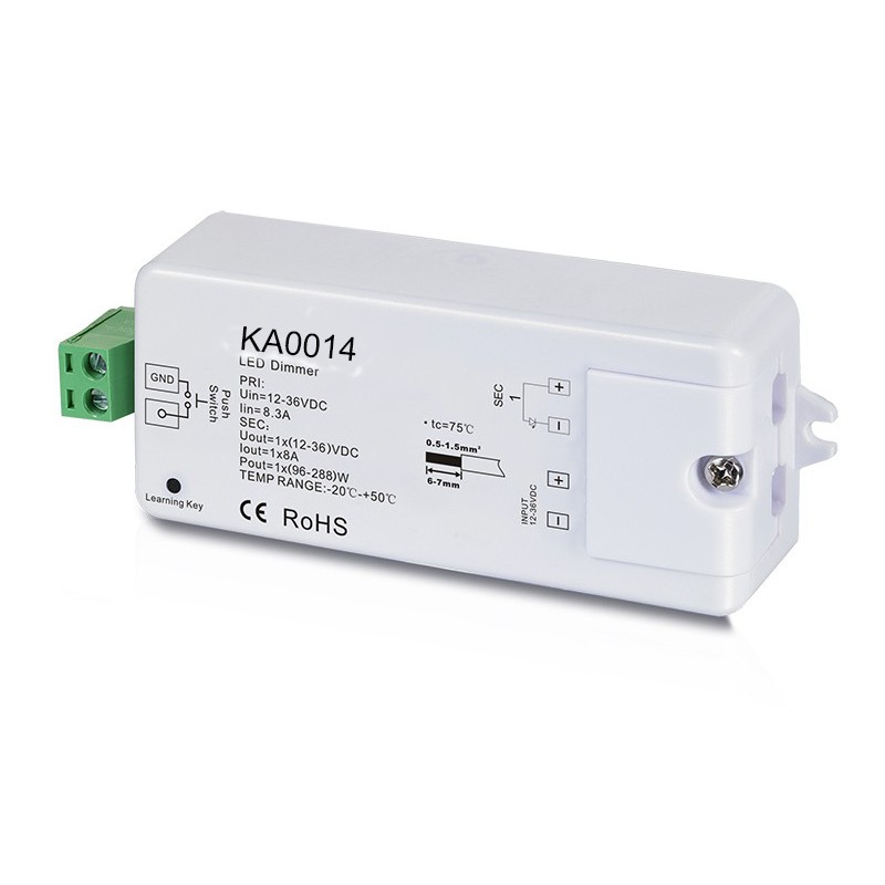 KA0414 Dimmer gradateur 8A pour ruban LED