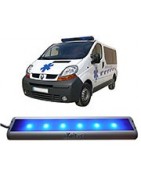 Lights designed for integration in Rescue/Firetrucks vehicles